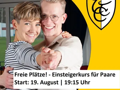 Gesellschaftstanz für Einsteiger – Jetzt anmelden!