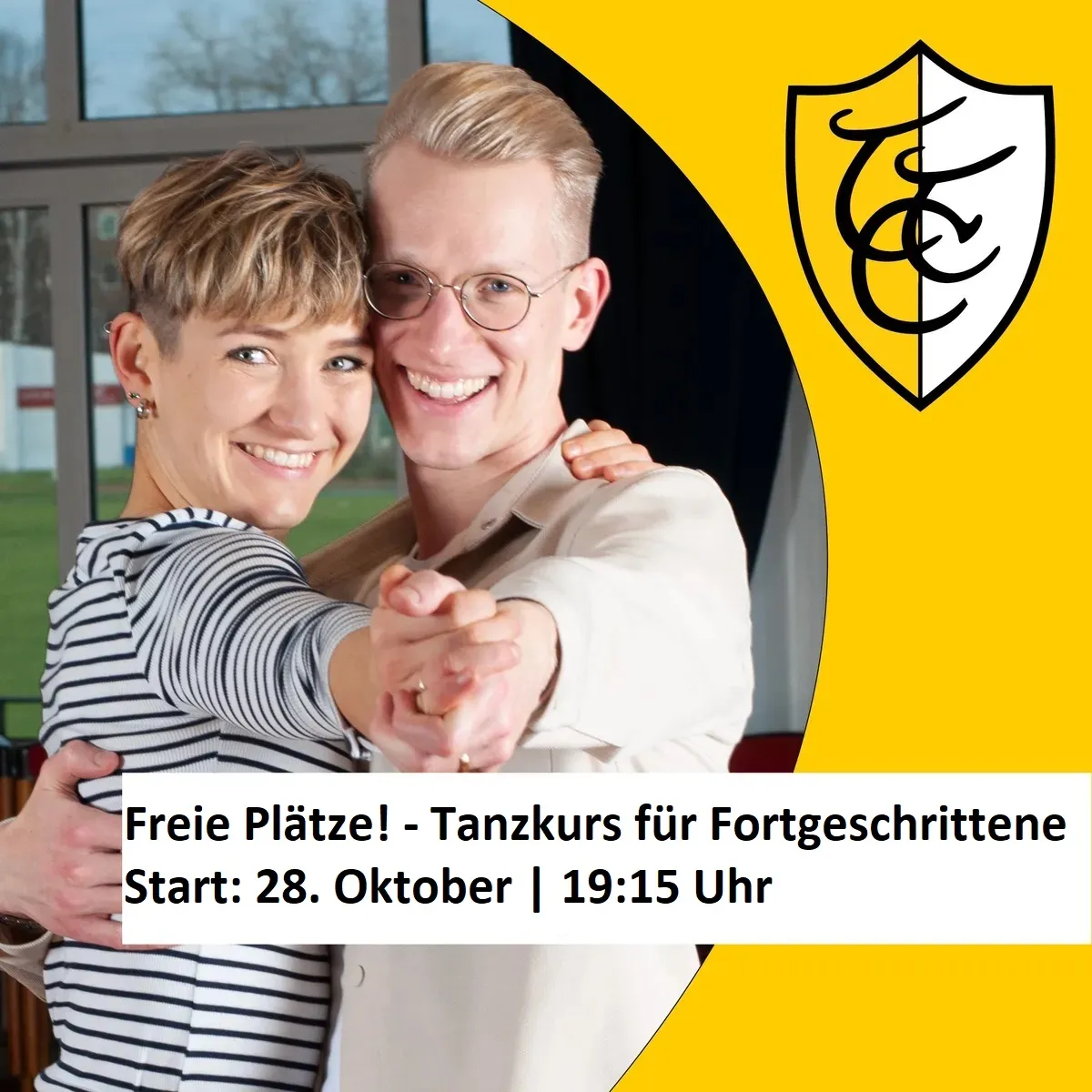 Gesellschaftstanz für Fortgeschrittene – Jetzt anmelden!