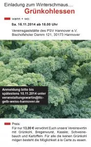 am 15.11.2014, für Mitglieder