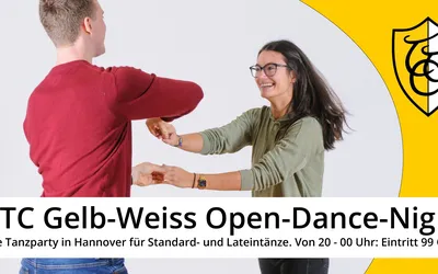 TANZPARTY: TTC OPEN DANCE NIGHT AM 25.04.2026