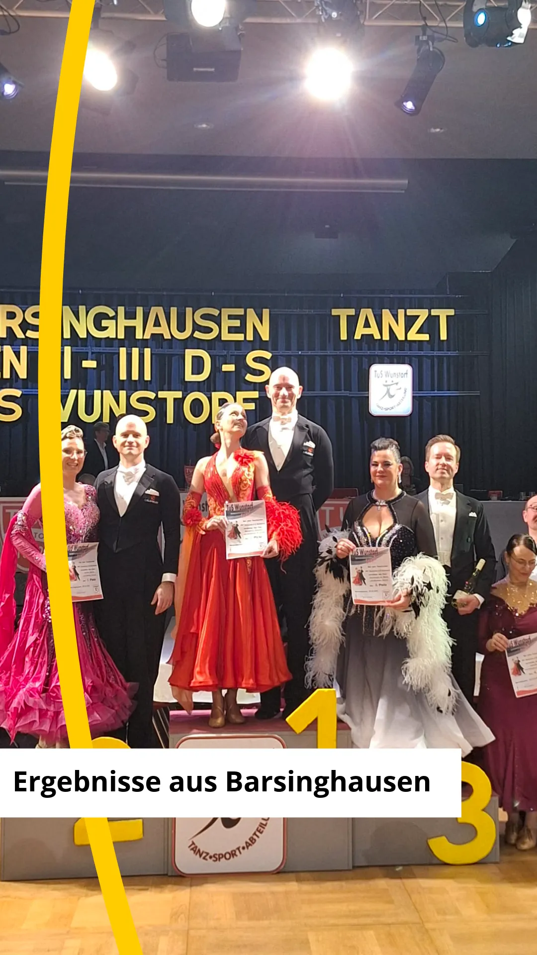 turnierergebnisse: 1. Platz zum Saisonauftakt für Nicole & Alexander Mühlpforte bei Barsinghausen tanzt 2026
