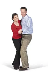 Michael und Yvonne im TTC Gelb-Weiss