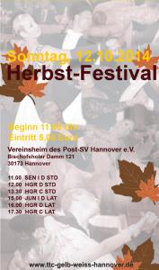 TTC Herbst-Festival 2014